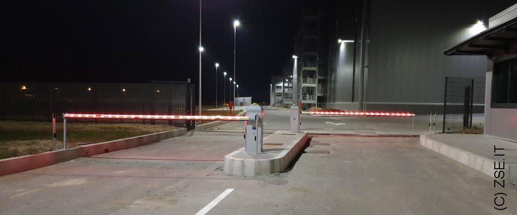 barriera veicolare o sbarra automatica